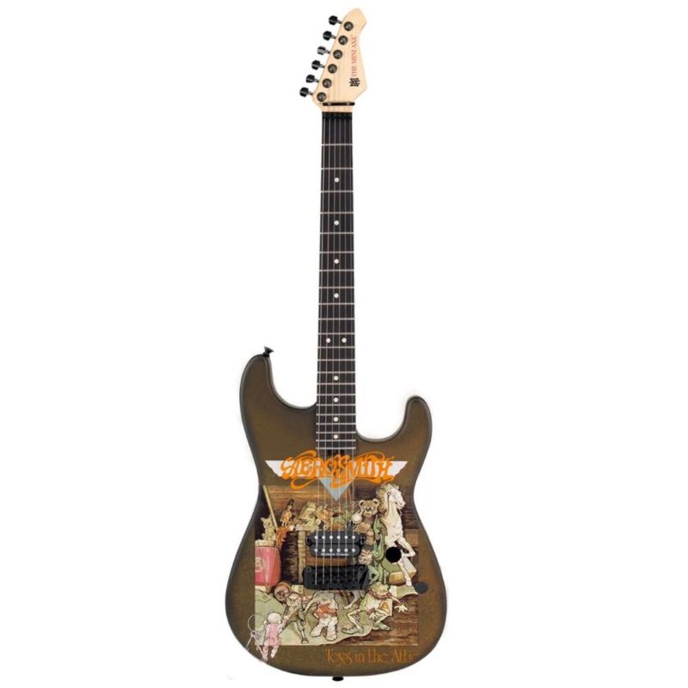 Aerosmith - The Mini Axe - Aerosmith - Toys in the Attic - Mini Guitar Replica